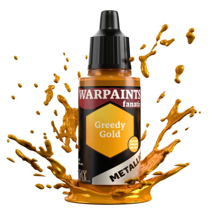 Warpaints Fanatic Metallic: Greedy Gold  (WP3188)