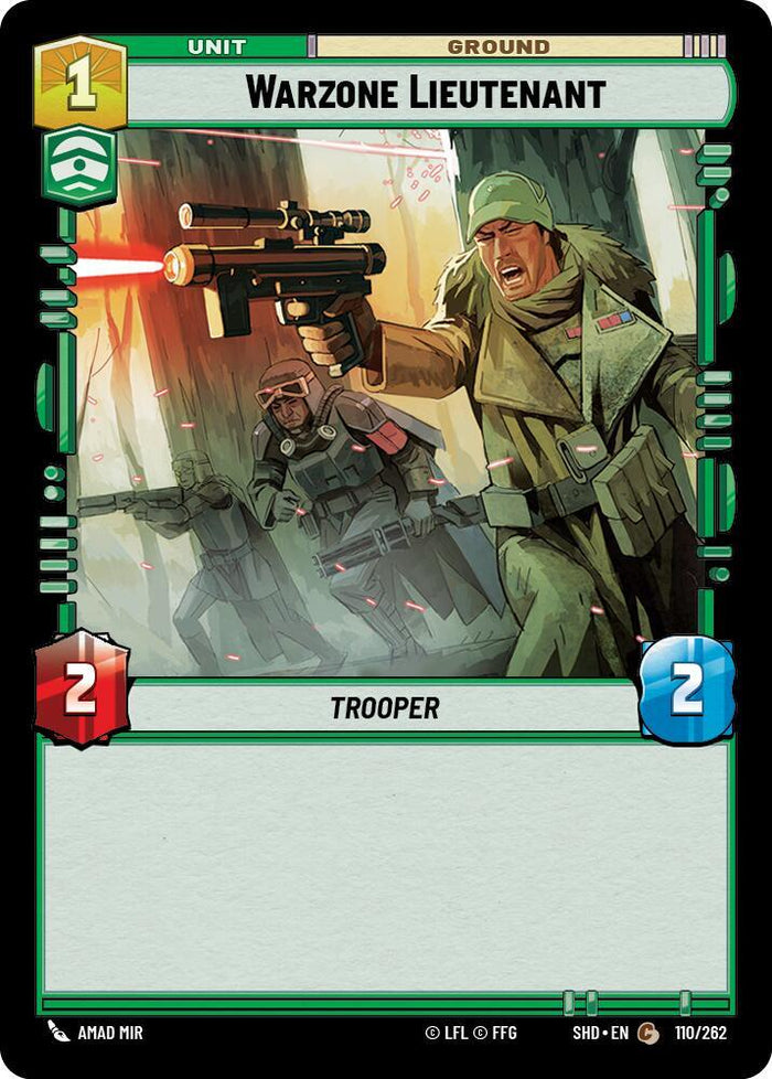 SWU - Warzone Lieutenant (110/262) (Foil)