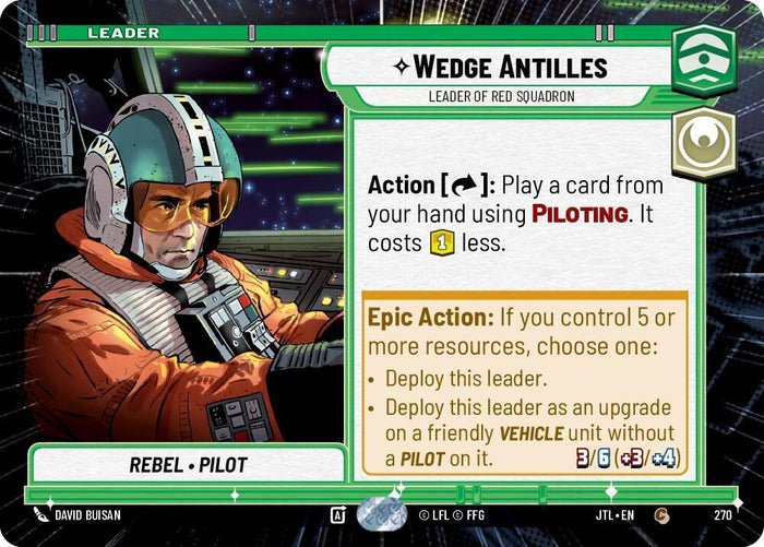SWU - Wedge Antilles - Leader of Red Squadron  (270)