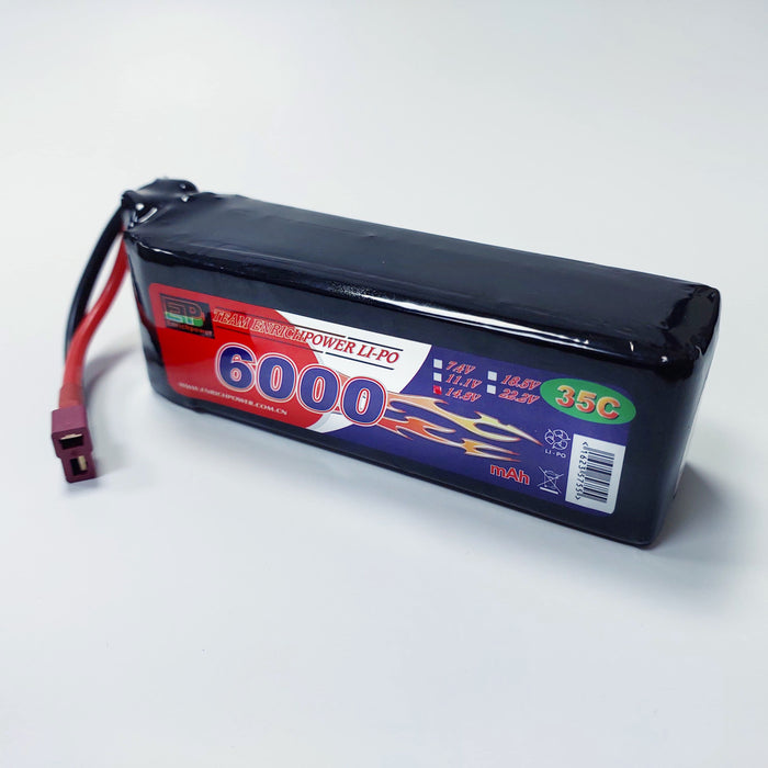 Enrichpower - 14.8V Battery 6000mAH Lipo 35C (Deans)