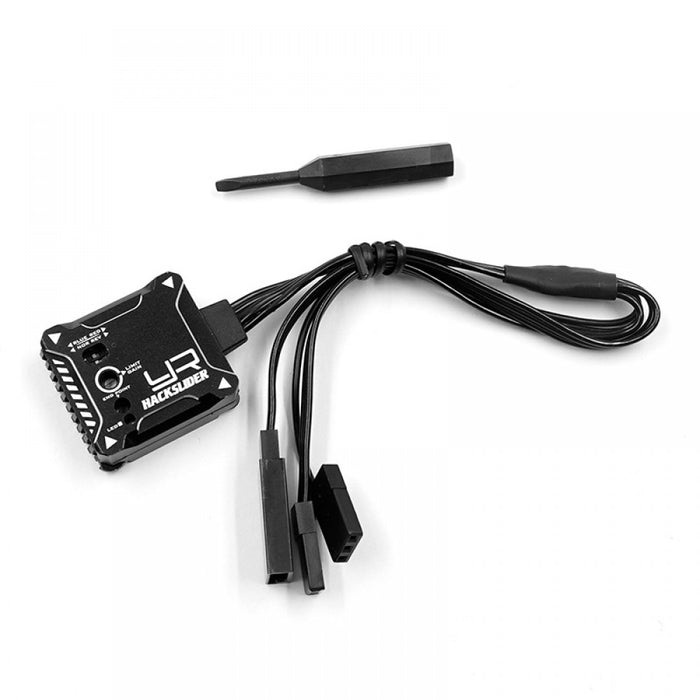 Yeah Racing - Hackslider Drift Performance Tuned Gyro for Drift Cars (Black)