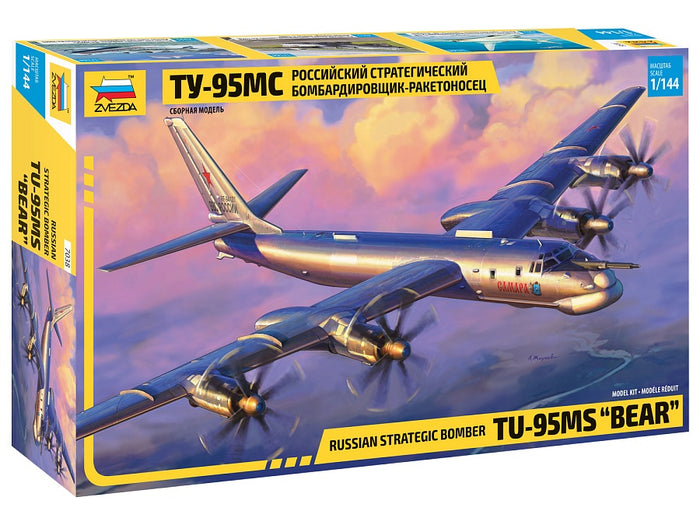 Zvezda - 1/144 Tupolev Tu-95MS "Bear"