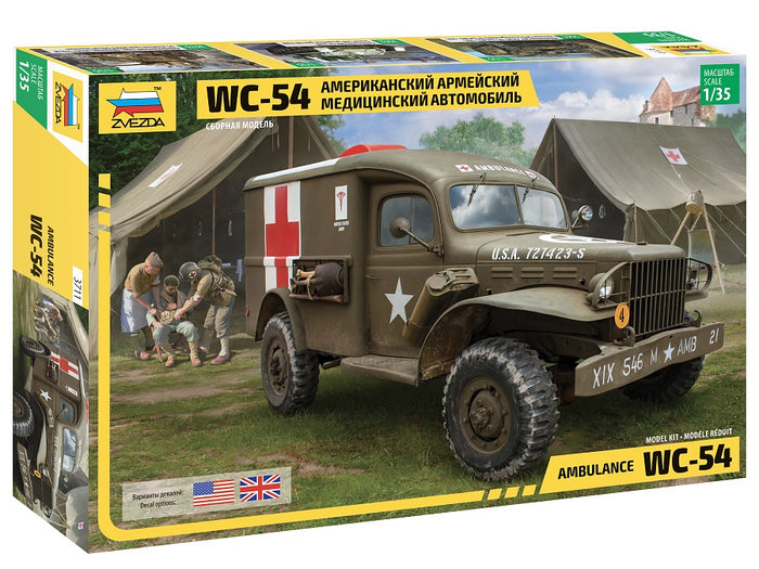 Zvezda - 1/35 Dodge WC-54 Ambulance