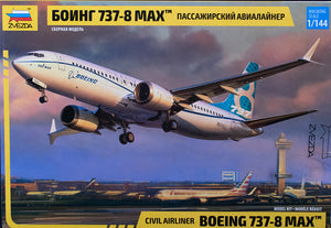 Zvezda - 1/144 Boeing 737-8 Max
