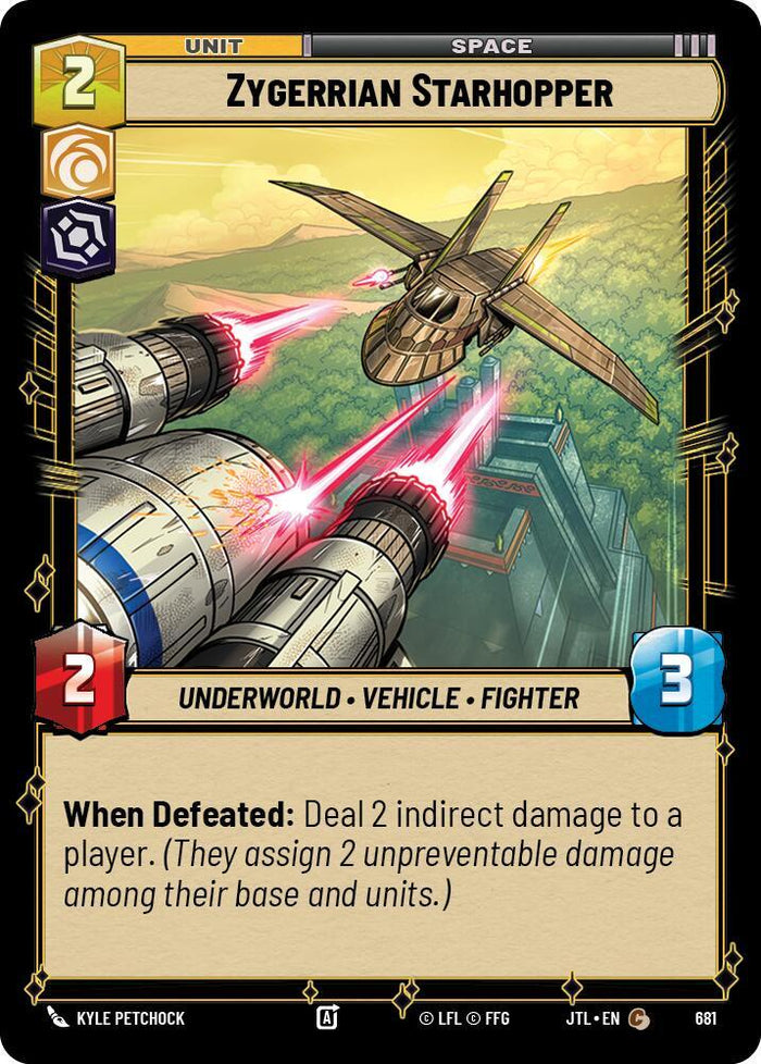 SWU - Zygerrian Starhopper  (681) (Foil)