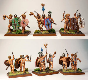 Victrix - Gallic Naked Fanatics (24 Plastic Figs.)