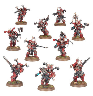 GW - Warhammer 40k World Eaters: Khorne Berserkers  (43-10)