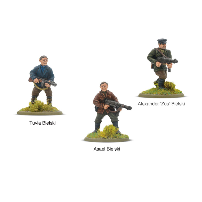 Warlord - Bolt Action: The Bielski Brothers (3x Figures)