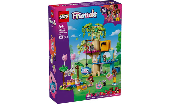 LEGO - Cat Birthday Party & Tree House (42666)