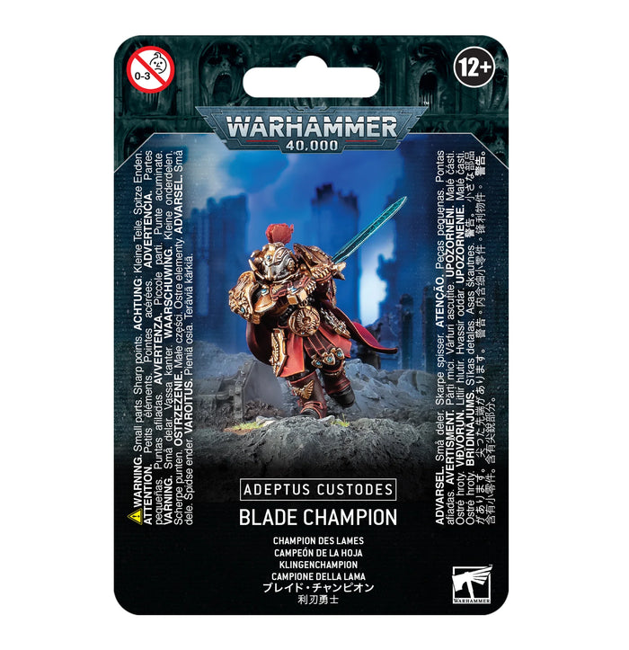 GW - Warhammer 40k Adeptus Custodes: Blade Champion  (01-17)