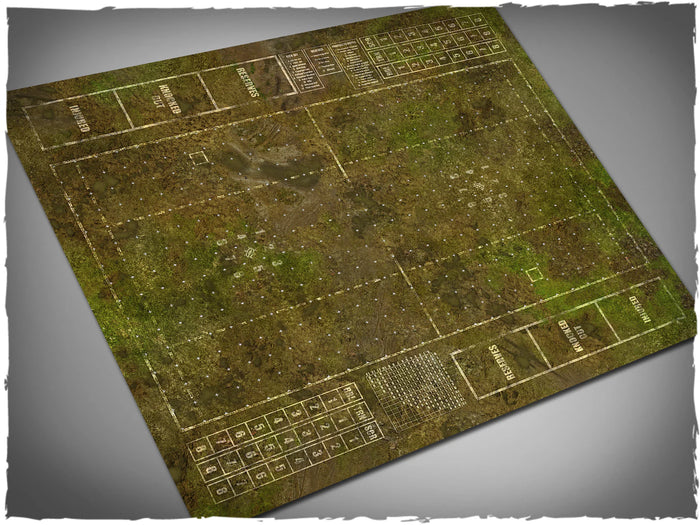 Deep-Cut Studio - Game Mat - Muddy Field (Mousepad Blood Bowl Pitch)