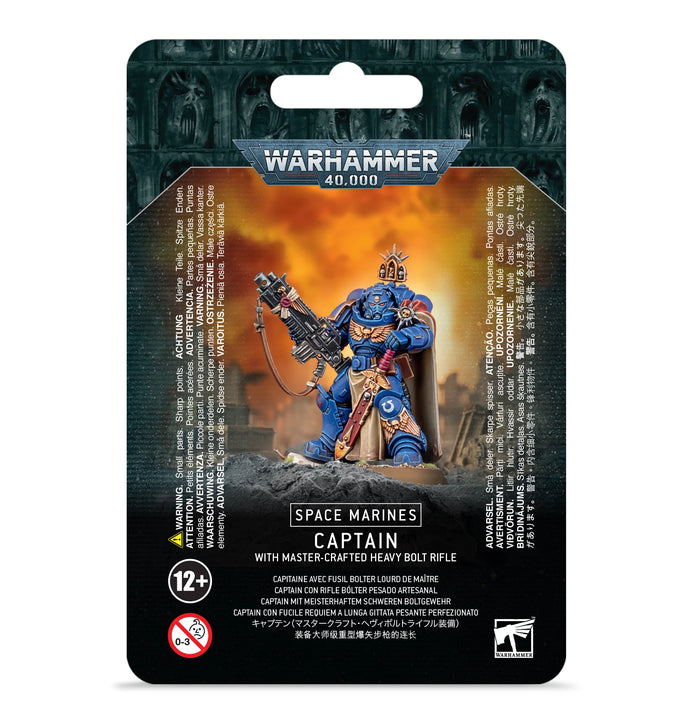 GW - Warhammer 40k Space Marines: Captain With Master-Crafted Bolt Rifle  (48-48)
