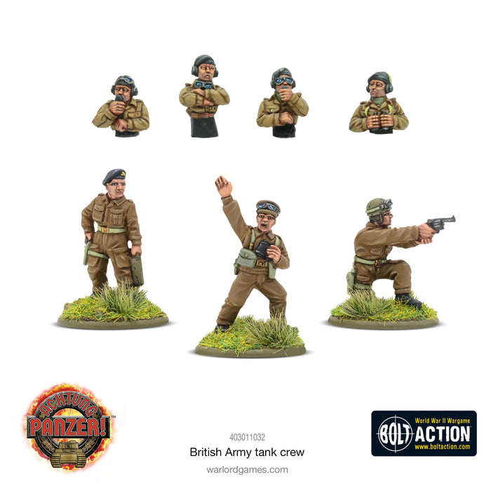 Warlord - Bolt Action: British Army Tank Crew