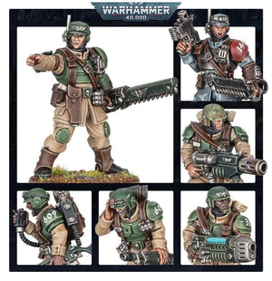 GW - Warhammer 40k Astra Militarum: Cadian Shock Troops  (47-33)