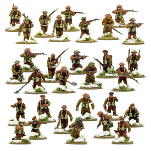 Warlord - Bolt Action: British & Canadian infantry (Winter) Platoon