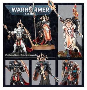 GW - Warhammer 40k Adepta Sororitas: Celestian Sacresants  (52-35)