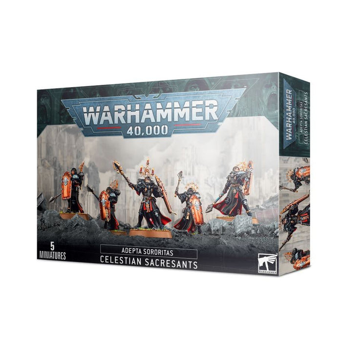 GW - Warhammer 40k Adepta Sororitas: Celestian Sacresants  (52-35)