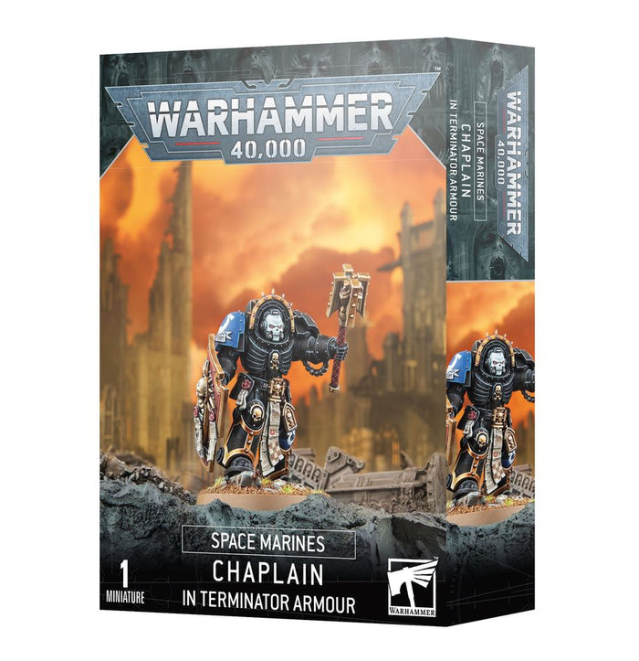 GW - Warhammer 40k Space Marines: Chaplain In Terminator Armour  (48-91)