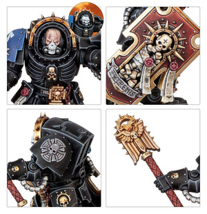 GW - Warhammer 40k Space Marines: Chaplain In Terminator Armour  (48-91)