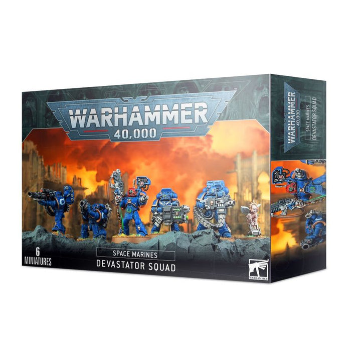 GW - Warhammer 40k Space Marines: Devastator Squad  (48-15)