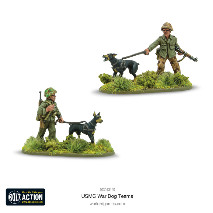 Warlord - Bolt Action: USMC War Dog Teams
