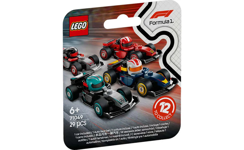 LEGO - Minifigures F1 Collectable Race Cars (71049) – Jix Hobbies