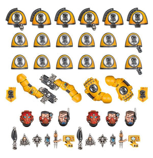 GW - Warhammer 40k Imperial Fists: Primaris Upgrades & Transfers (55-26)