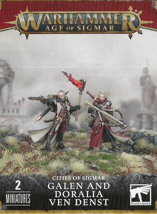 GW - Warhammer AOS Cities Of Sigmar: Galen & Doralia Ven Denst (86-45)