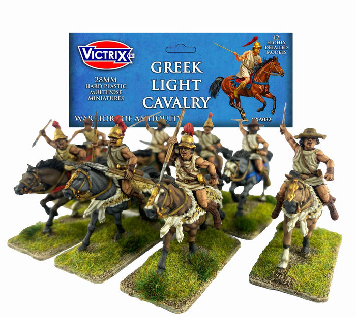 Victrix - Greek Light Cavalry (12 Plastic Figs.)