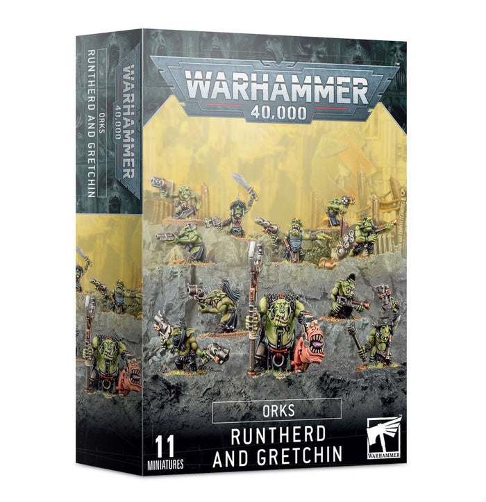 GW - Warhammer 40k Orks: Runtherd & Gretchin  (50-16)