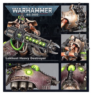 GW - Warhammer 40k Necrons: Lokhusts Heavy Destroyer  (49-28)