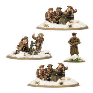 Warlord - Bolt Action: British & Canadian Infantry (Winter) Heavy Weapons Platoon