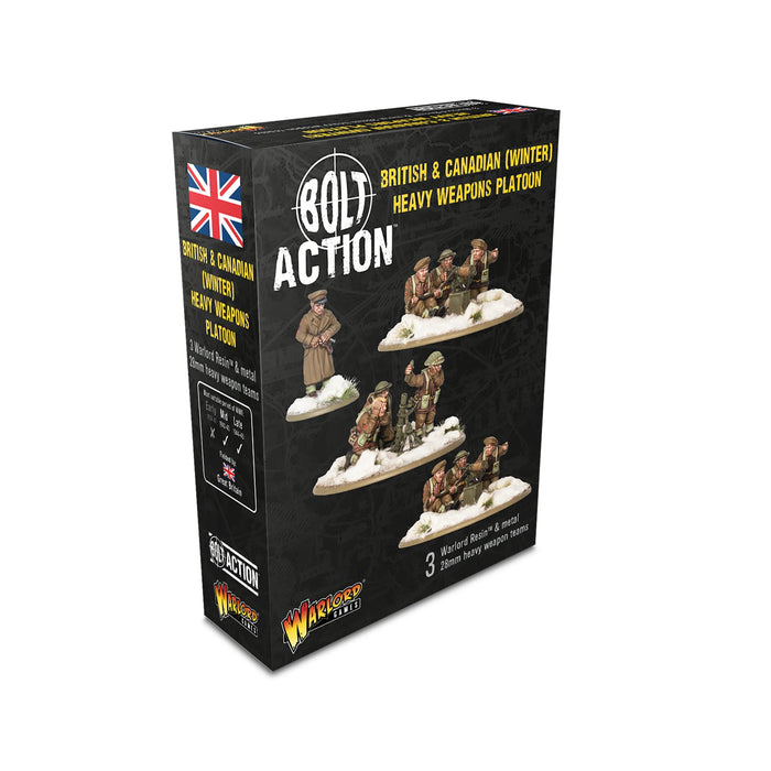 Warlord - Bolt Action: British & Canadian Infantry (Winter) Heavy Weapons Platoon