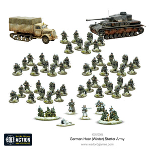 Warlord - Bolt Action  German Heer Winter Starter Army