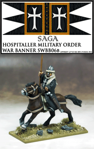 Gripping Beast - Military Order War Banner & Bearer (Hospitaller)