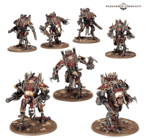GW - Warhammer 40k Chaos Knights: Houndpack Lance  (43-104)