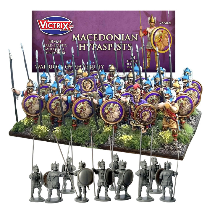 Victrix - Macedonian Hypaspists (24 Plastic Figs.)