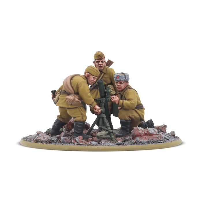 Warlord - Bolt Action: Soviet Army Medium Mortar Team (Metal)