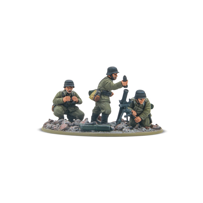 Warlord - Bolt Action: German Veterans Infantry Medium Mortar Team