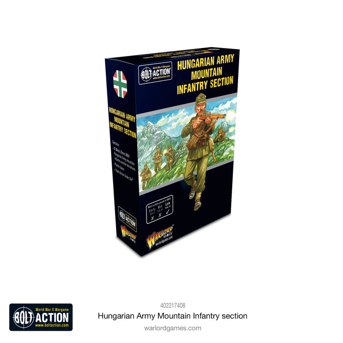 Warlord - Bolt Action: Hungarian Army Mountain Infantry Squad (Metal)