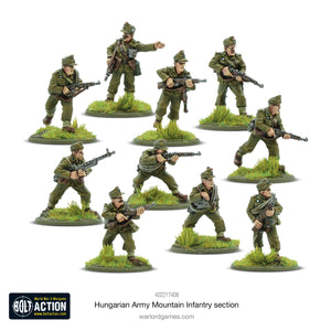 Warlord - Bolt Action: Hungarian Army Mountain Infantry Squad (Metal)