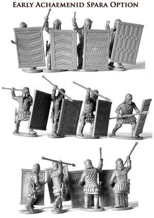 Victrix - Persian Armoured Spearmen (30 Plastic Figs.)