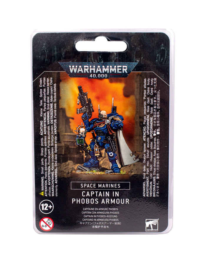 GW - Warhammer 40k Space Marines: Captain In Phobos Armour  (48-68)