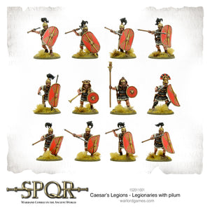 Warlord - SPQR: Caesar's Legions Legionaries with Pilum