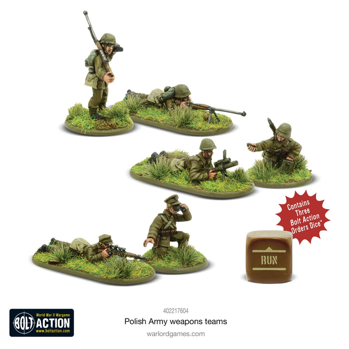 Warlord - Bolt Action: Polish Army Weapons Teams