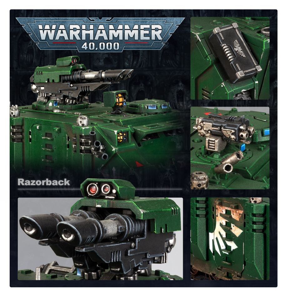 40K RAZORBACK CHEVALIER gris IV EUR 35,00 - FR 40K RAZORBACK CHEVALIER gris IV EUR 35,00 - FR
