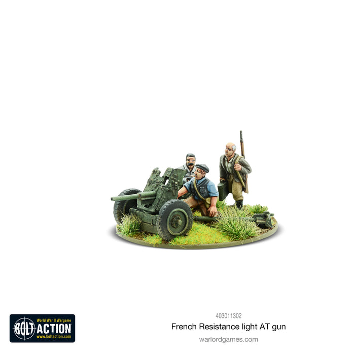 Warlord - Bolt Action: French Resistance Light Anti-Tank Gun (Metal)