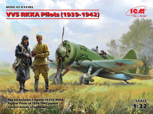 ICM - 1/32 VVS RKKA Pilots 1939-42 3 Figures