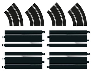 Scalextric - C8198 - Scalextric Standard Straight And R2 Curv