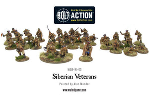 Warlord - Bolt Action  Siberian Veterans